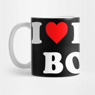 I Love Emo boys Mug